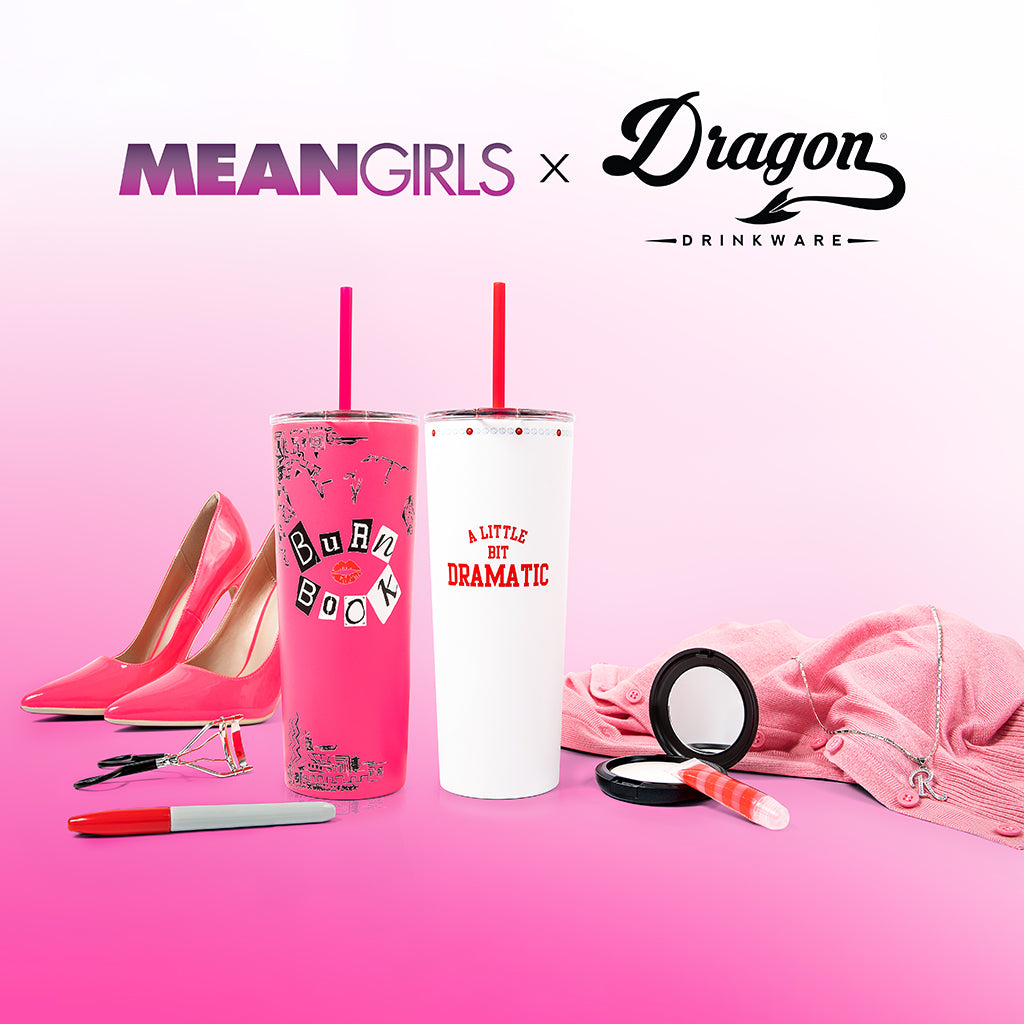 Mean Girls Burn Book Tumbler - 24 oz from Dragon Glassware