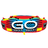 WOW Watersports Go Bot 3 Person Towable Water Tube For Pool and Lake (18-1050)