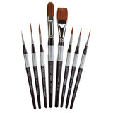 Precision™ Brushes 8 pc from KINGART
