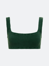 BALBOA BIKINI TOP - FOREST GREEN From ELYSIIAN