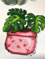 Cactus 108CS Counted Cross-Stitch Kit From Wizardi