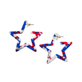Star Hoops - Red, White & Blue from Spiffy & Splendid