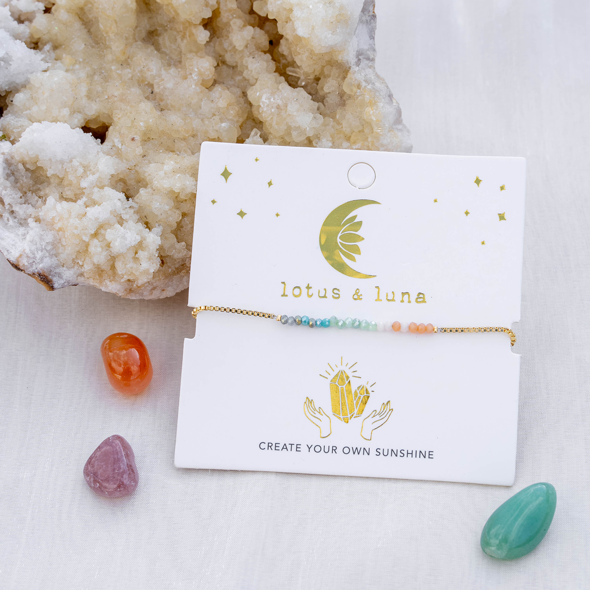Create Your Own Sunshine Goddess Bracelet  From LotusAndLuna