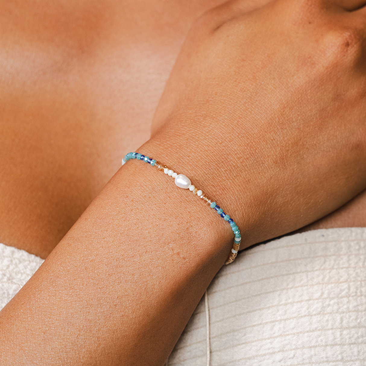 Make Waves Goddess Bracelet  From LotusAndLuna
