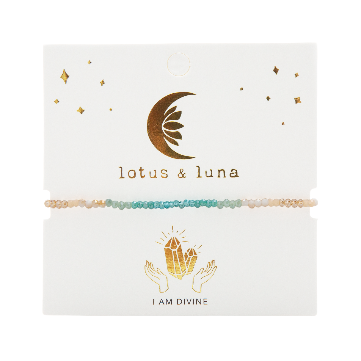 I Am Divine Goddess Bracelet From LotusAndLuna