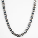Classic Silver Cuban Chain - 7mm from Vintage Gentlemen From Vintage Gentlemen
