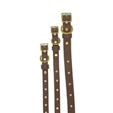 Plain Leather Dog Collar from Bonne et Filou