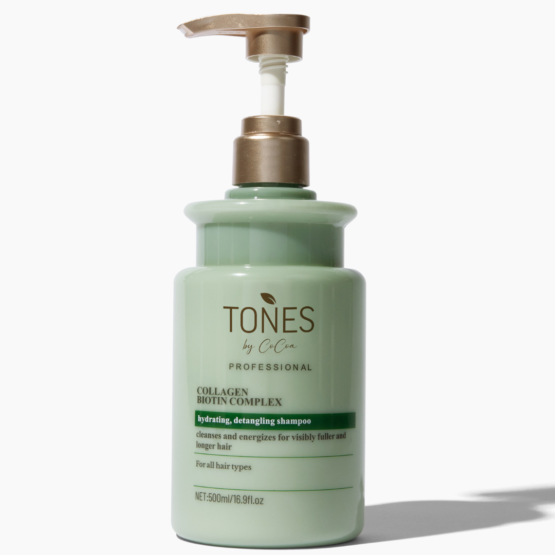 Collagen Biotin Shampoo From Tones by Cocoa