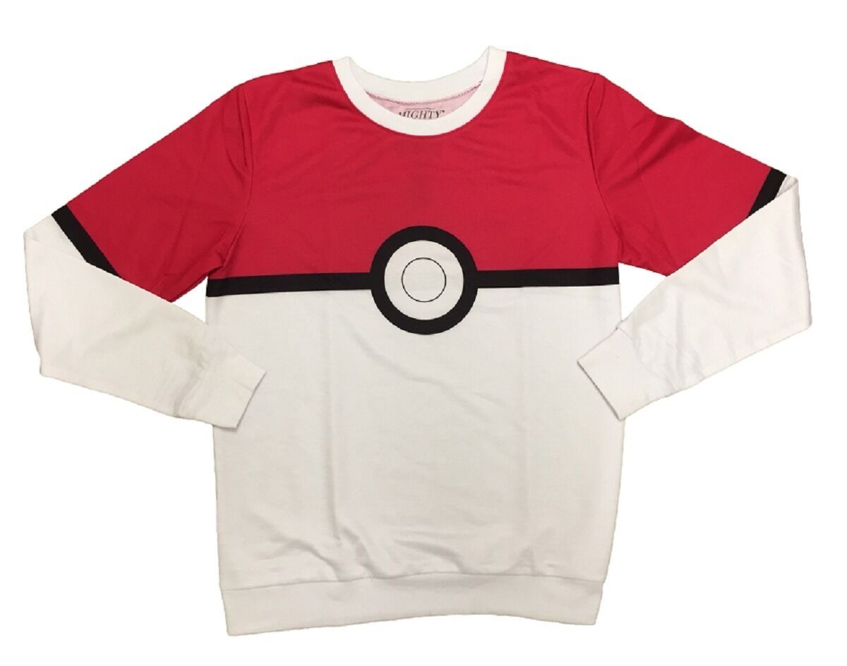 Pokemon Pokeball Adult Sublimated Sweatshirt From Your Favorite T Shirts
