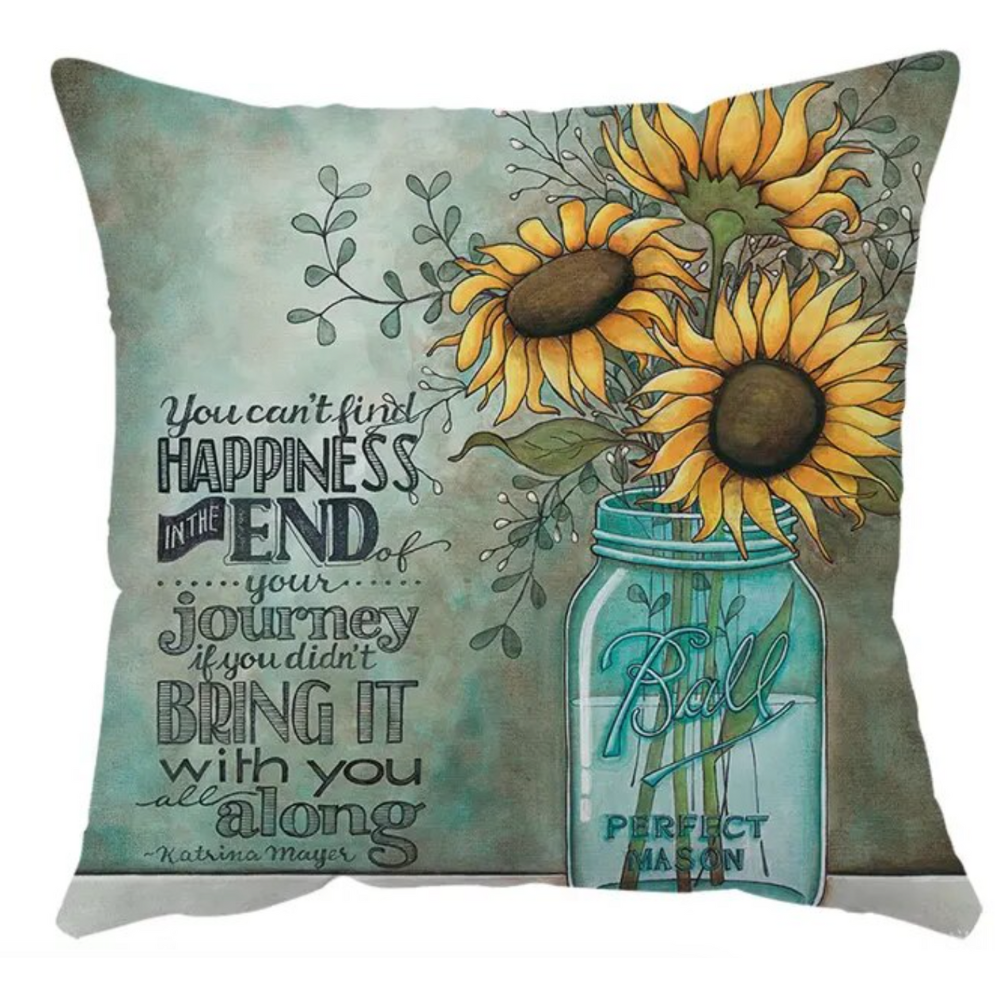 Floral Embrace Cushion Cover from Moderny