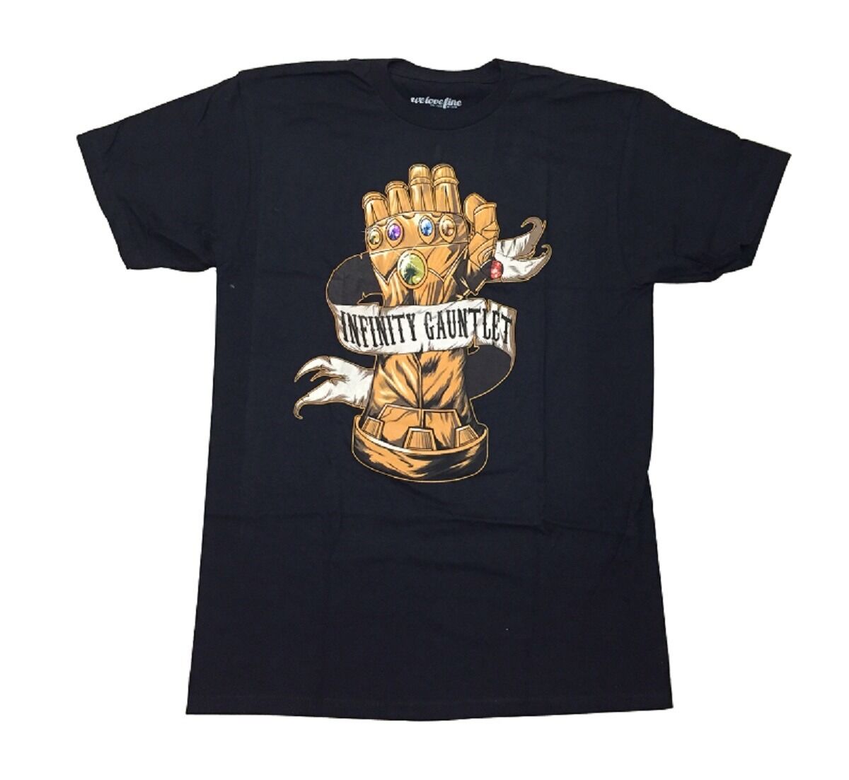 Thanos Infinity Gauntlet Of Power Avengers Marvel Comics Adult T-Shirt From Your Favorite T Shirts