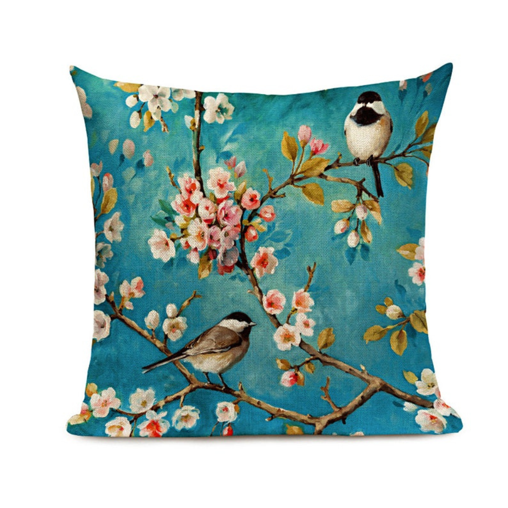 Feathered Floral Cushion Covers from Moderny