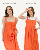 Crew Neck Boyfriend Halftee from HALFTEE Layering Fashions