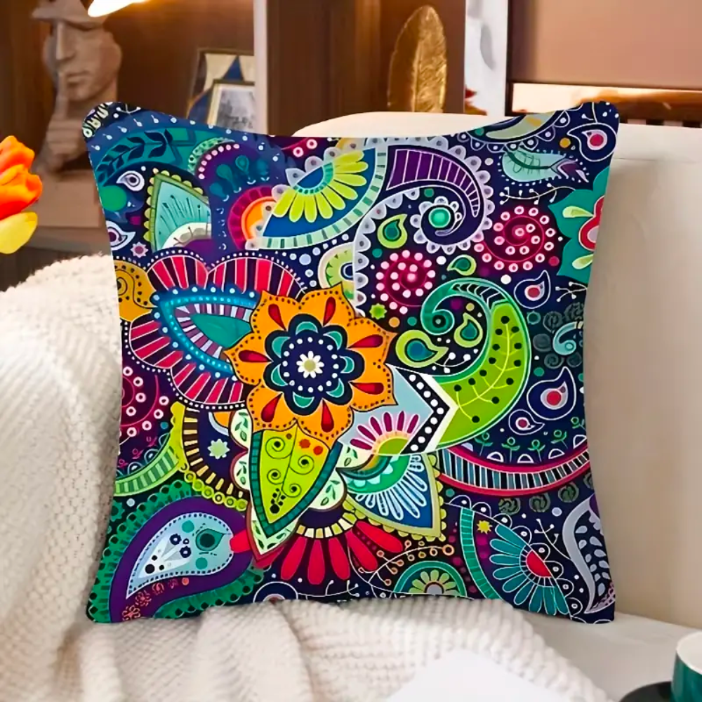 Colorful Bohemian Cushion Cover from Moderny