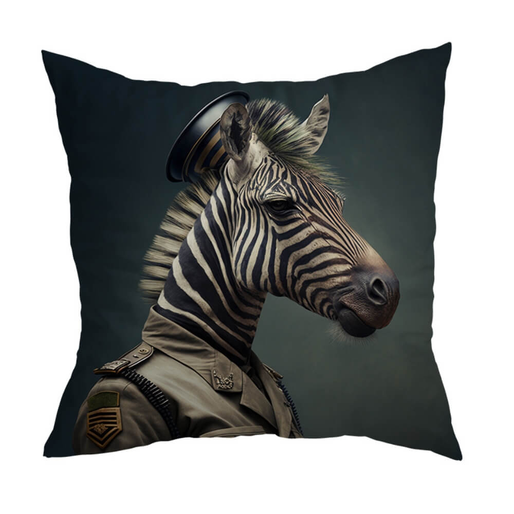 Military Animals Cushion Cover from Moderny