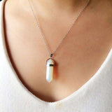 LUMINOUS PENDULUM NECKLACE from Ashlen