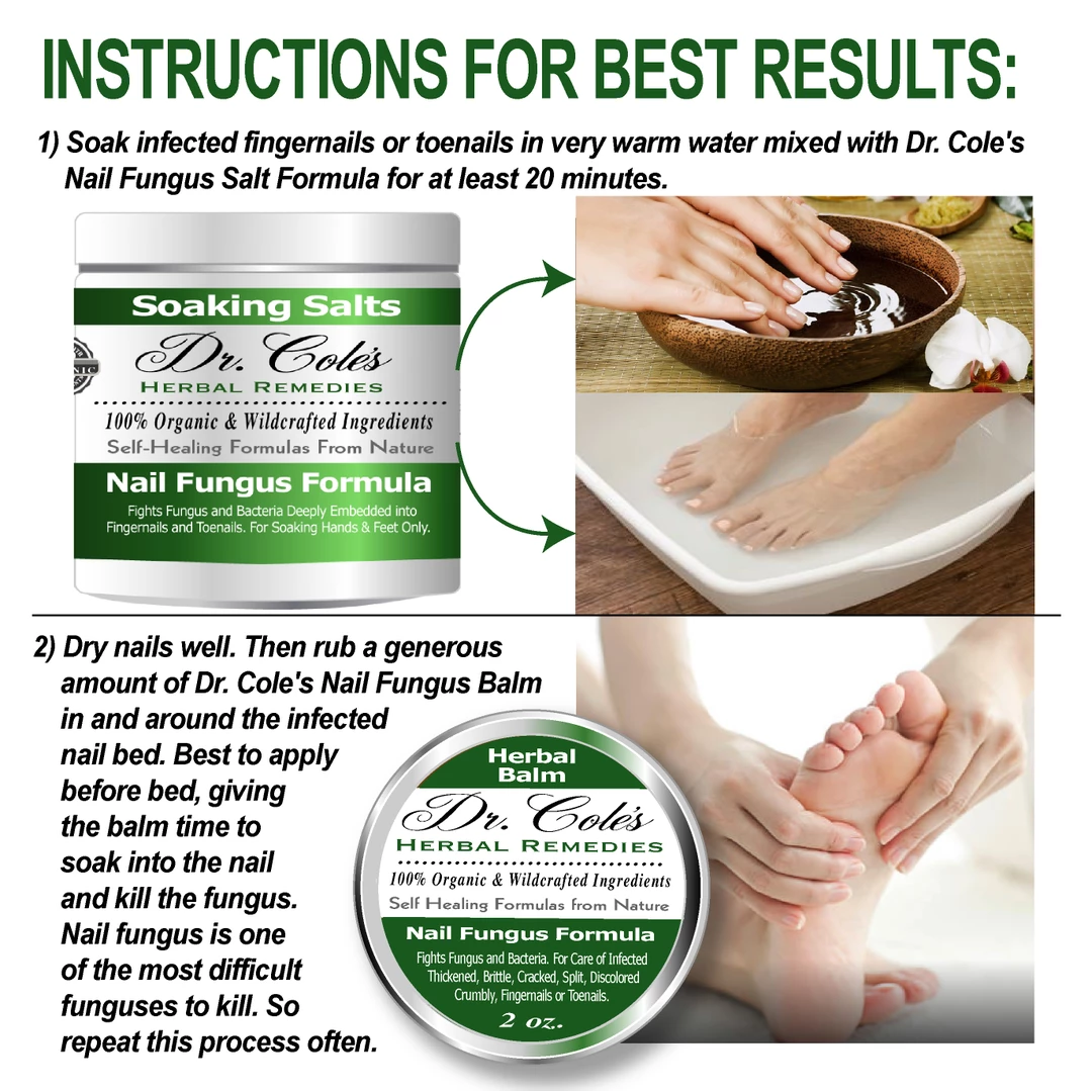 Nail Fungus Protocol Bundle from COLEHERBALS