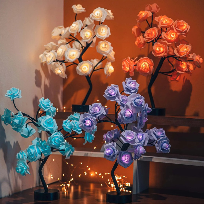LED Rose Lamp from Moderny