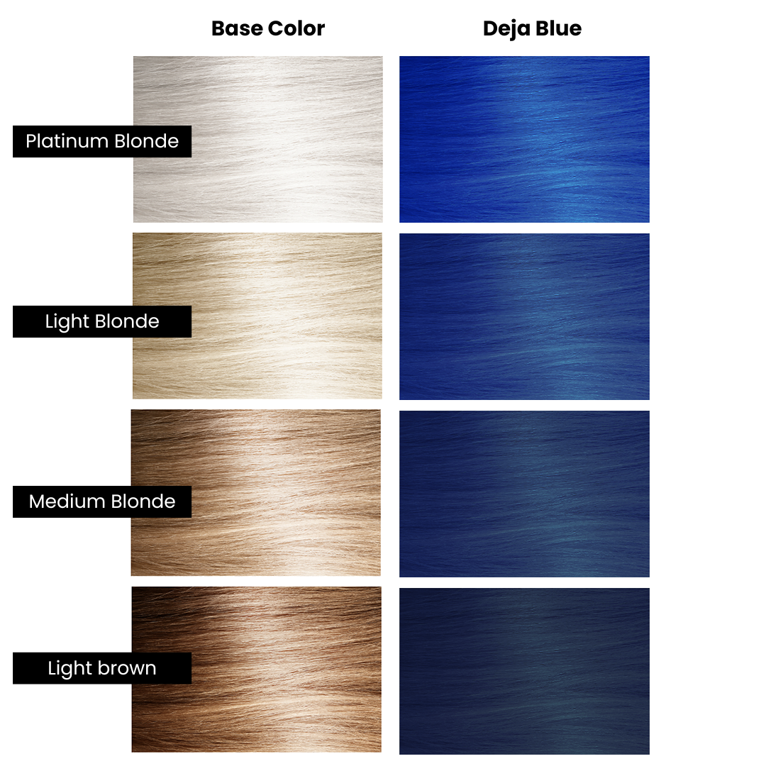 Medusa Hair Color - Deja Blue from Medusa's Makeup