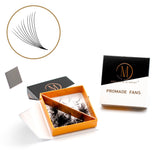 Promade 10D  Loose Fans - 500 Fans from Mega Lash Academy