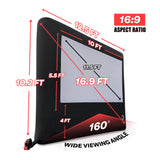Elite Outdoor Movies 10' Home Outdoor Cinema System From Elite Outdoor Movies