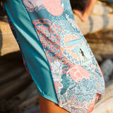 Pearl Full Piece Rash Guard - Coral from Manymoons