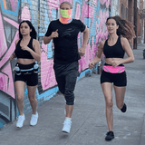 Water-Resistant Sport Waist Pack Running Belt with Reflective Strip from Jupiter Gear