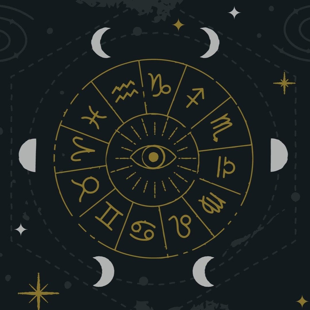 Astrology Crew Socks from FootClothes