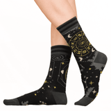 Astrology Crew Socks from FootClothes