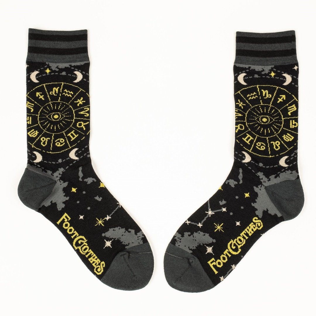 Astrology Crew Socks from FootClothes