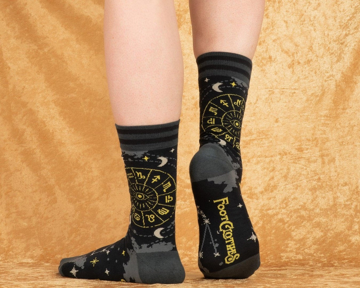 Astrology Crew Socks from FootClothes