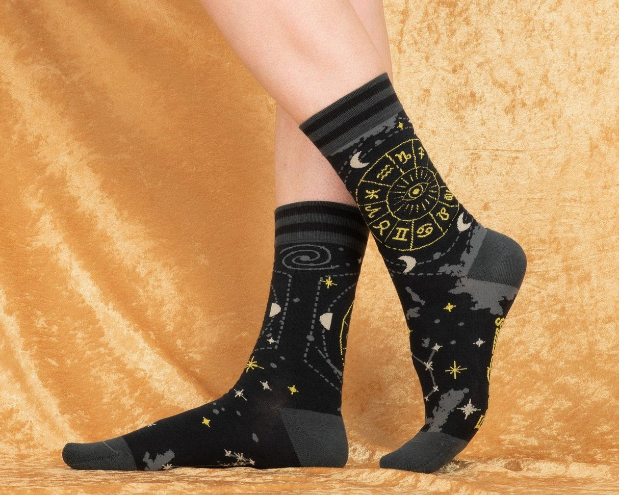 Astrology Crew Socks from FootClothes