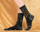 Astrology Crew Socks from FootClothes