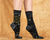 Astrology Crew Socks from FootClothes
