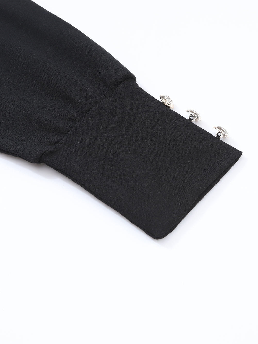 Black Cold Shoulder Top from MsDressly