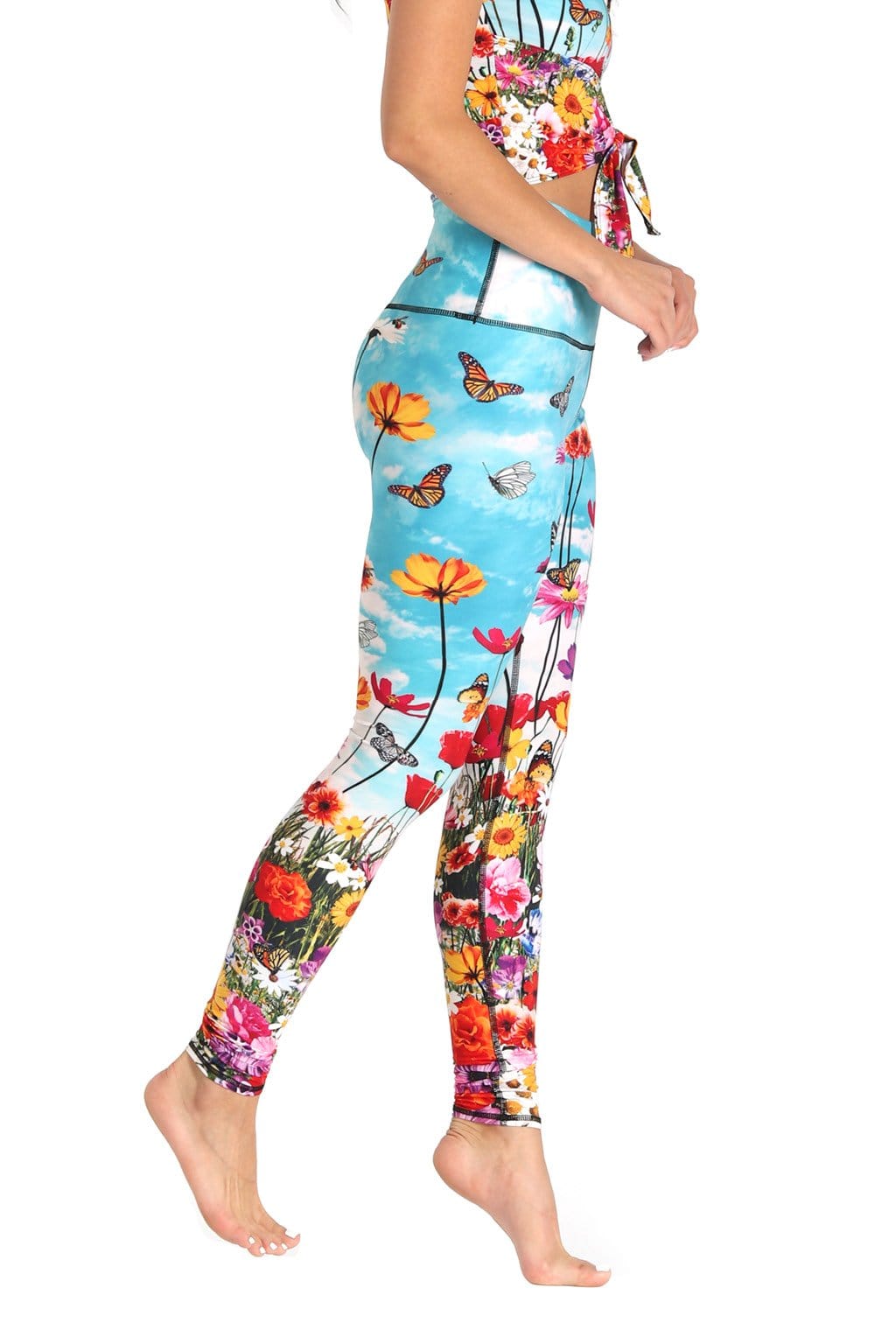 YD Legging - Flower Bomb from Yoga Democracy