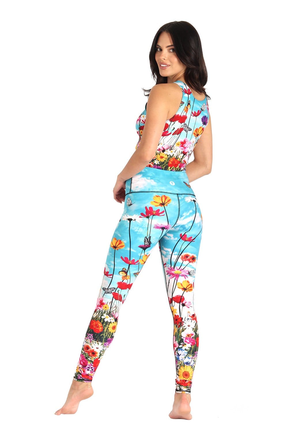 YD Legging - Flower Bomb from Yoga Democracy