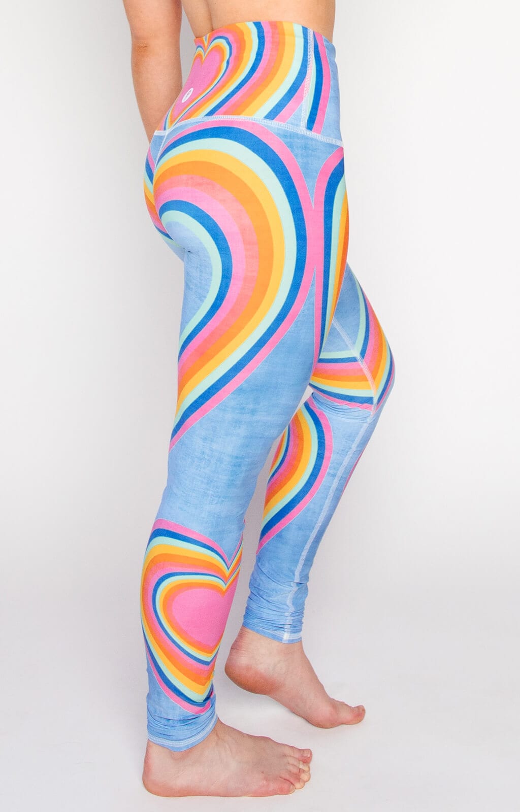 YD Legging - Rainbow Love from Yoga Democracy