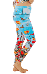 YD Legging - Flower Bomb from Yoga Democracy