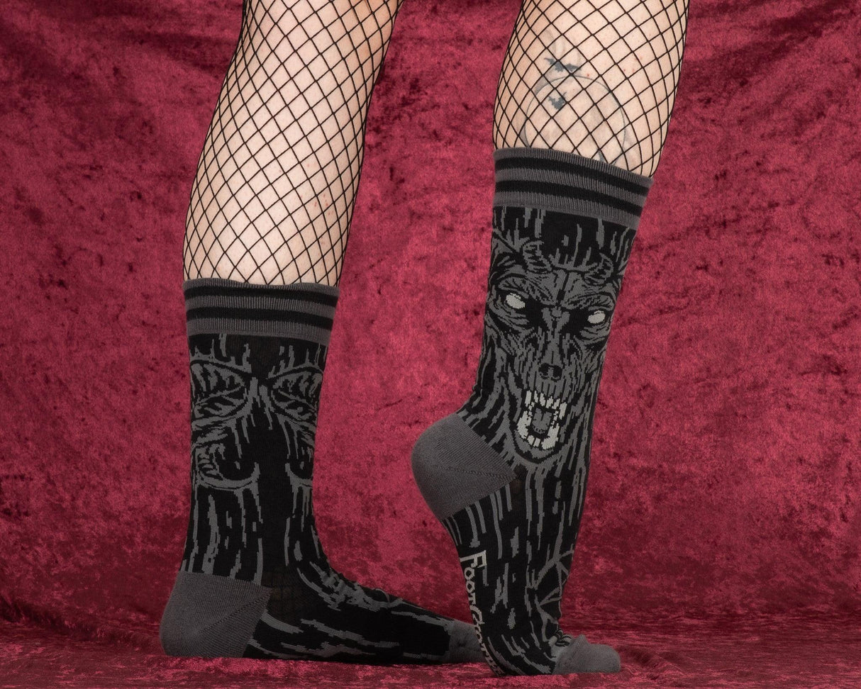 Demon Crew Socks from FootClothes