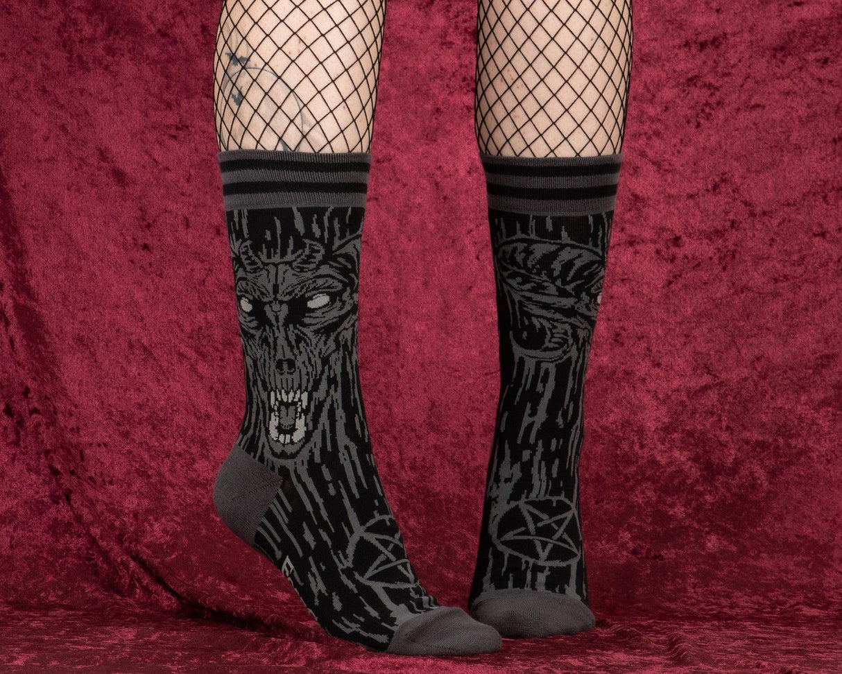 Demon Crew Socks from FootClothes