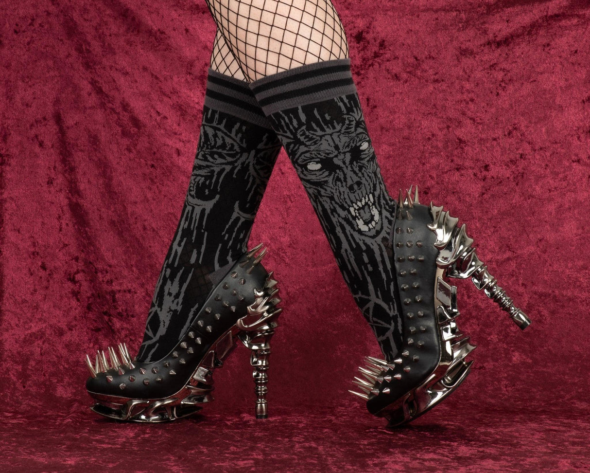 Demon Crew Socks from FootClothes