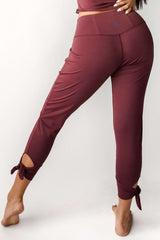 Sunday Jogger - Maroon from Yoga Democracy