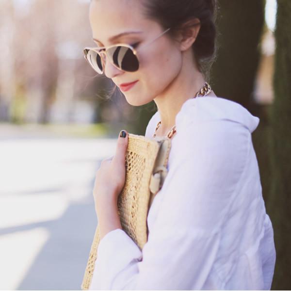 Large Premium Metal Aviator Sunglasses W/ Spring Temples 1377 from zeroUV