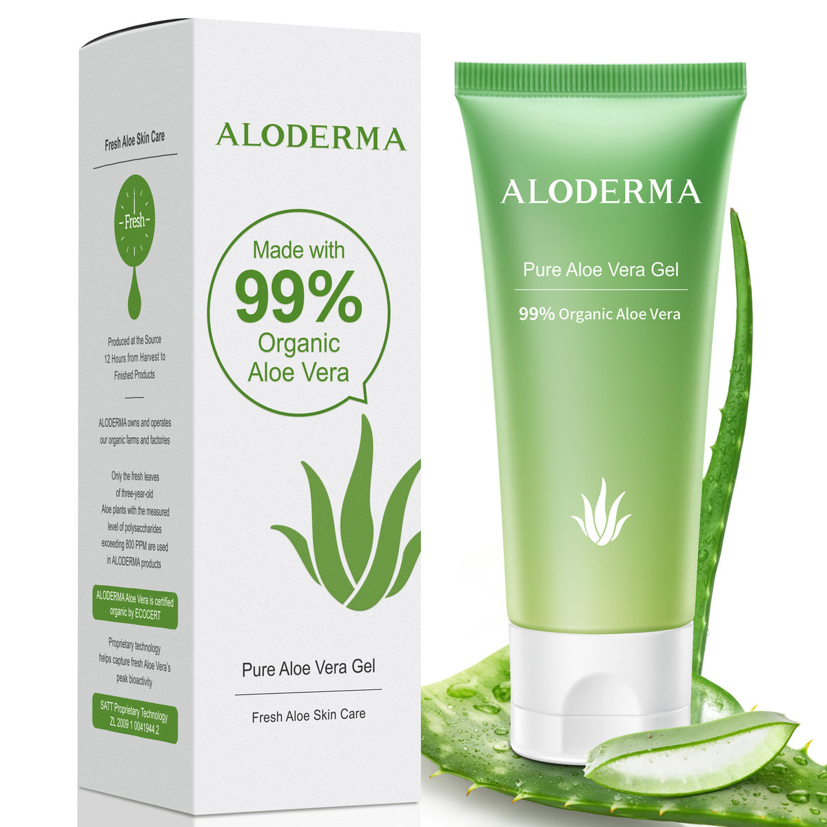 Pure Aloe Vera Gel 114g from ALODERMA