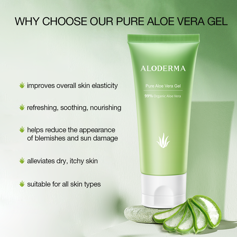 Pure Aloe Vera Gel 45G from ALODERMA
