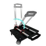 Mr. Peanut's Pet Carrier/Luggage Bag Spinner Wheelbase Luggage Cart from Mr. Peanut's Pet Carriers
