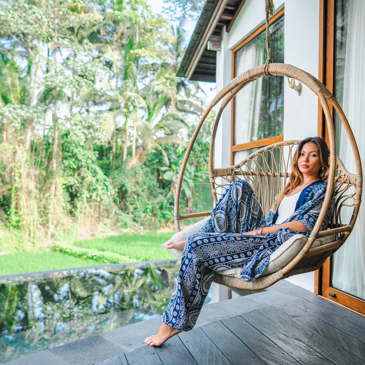 Como Pants Lounge Set From LotusAndLuna