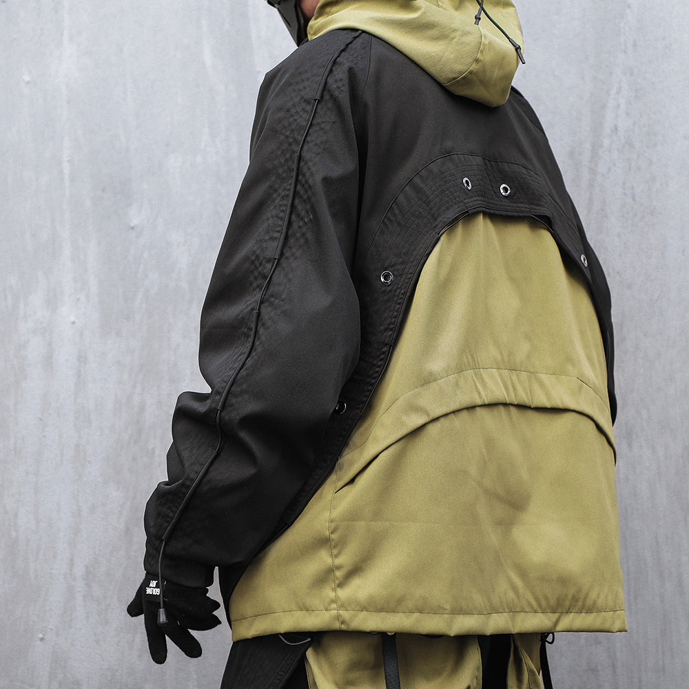 HiJ14 Black Industrial Climber Jacket from Niepce Inc