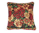 DaDa Bedding Set of 4 Pieces - Autumn Harvest Halloween & Christmas Ornaments Holiday Tapestry Throw Pillow Covers Bundle Pack - 16" x 16" from DaDalogy Bedding Collection